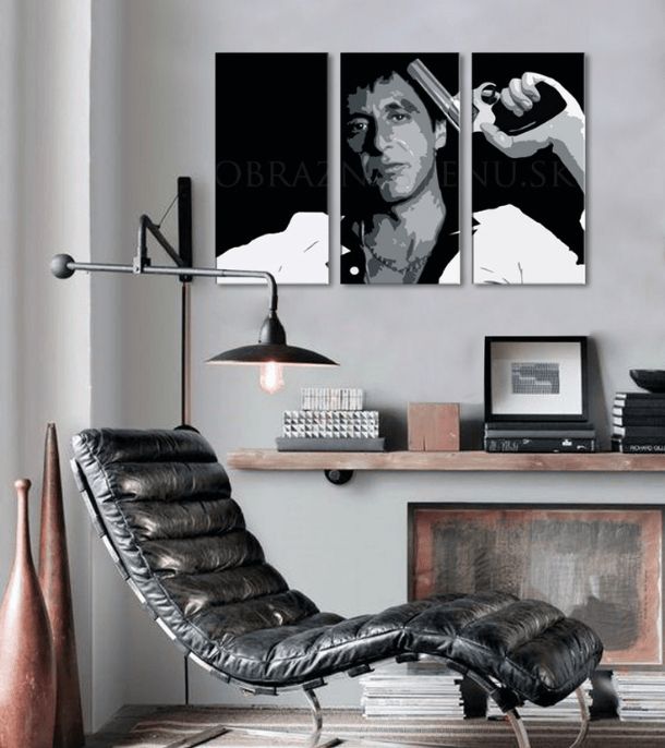 Največji gangsterji na zaslonu SCARFACE - TONY MONTANA Ss pištolami v rokah