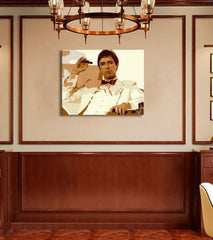Največji gangsterji na zaslonu SCARFACE - TONY MONTANA kajenje cigare