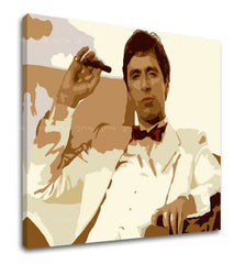 Največji gangsterji na zaslonu SCARFACE - TONY MONTANA kajenje cigare - slika 3