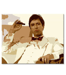 Največji gangsterji na zaslonu SCARFACE - TONY MONTANA kajenje cigare - slika 4