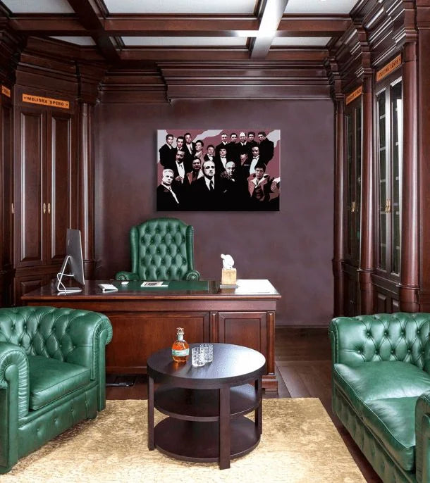 Največji mafijci na platnu THE MAFIA FAMILY Popust 60% 150X100 cm