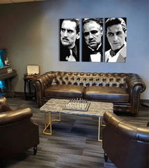 Največji MAFIJCI na platnu - THE GODFATHER Popust 60% 150X100 CM