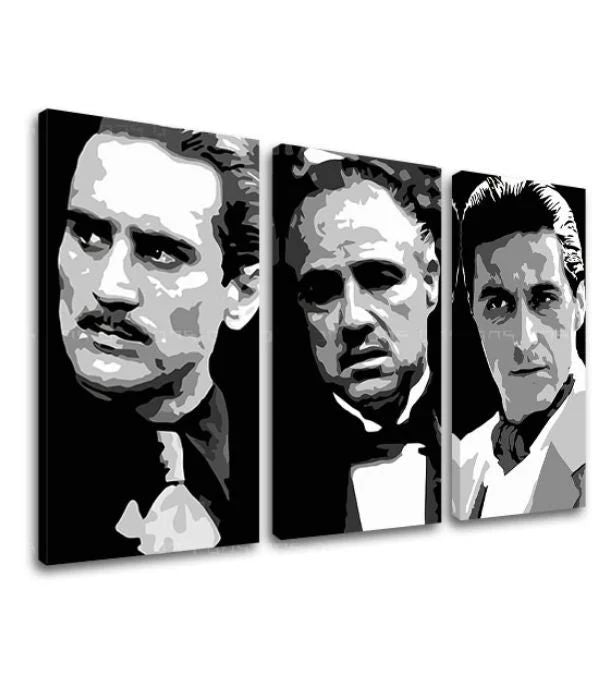 Največji MAFIJCI na platnu - THE GODFATHER Popust 60% 150X100 CM