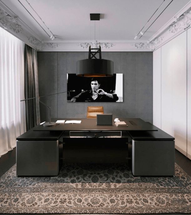 Največji mafijci na platnu SCARFACE - Jezni TONY MONTANA s cigaro v roki Popust 60% 140X70 CM