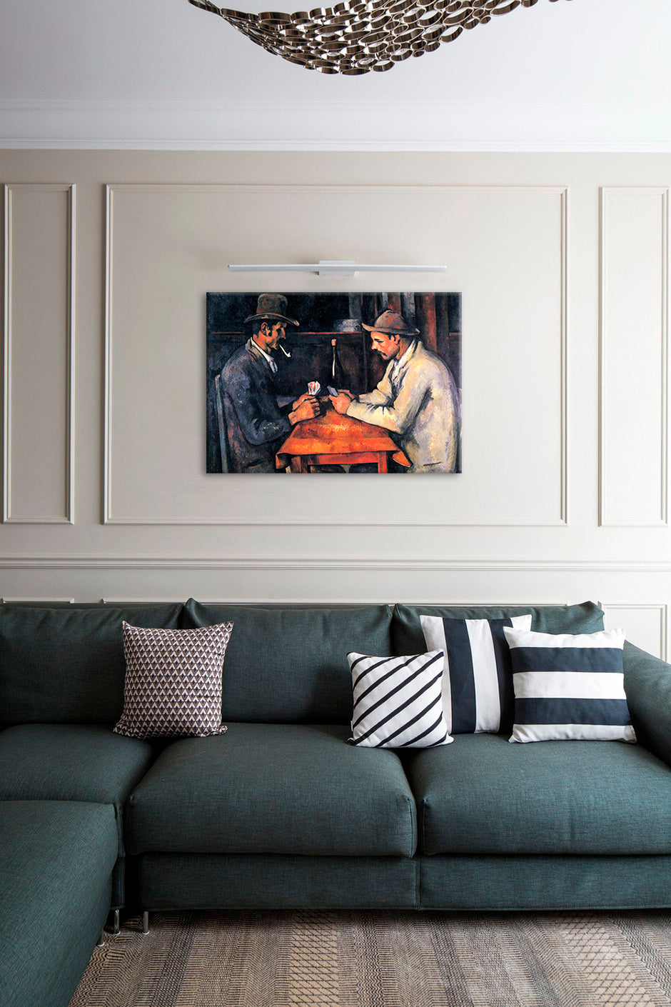Slika na platnu Paul Cézanne - Igralci kart