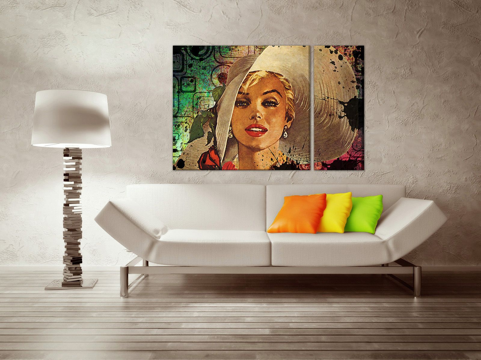 RETRO / TOM LORIS 024W2 90x60 cm