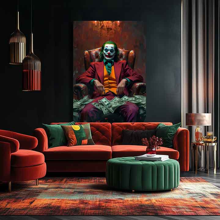 Joker: Gospodar kaosa, slika | Italijansko platno