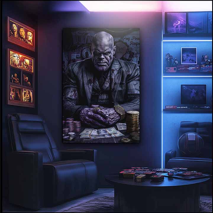 Slika THANOS: Gospodar neskončnosti | Italijansko platno