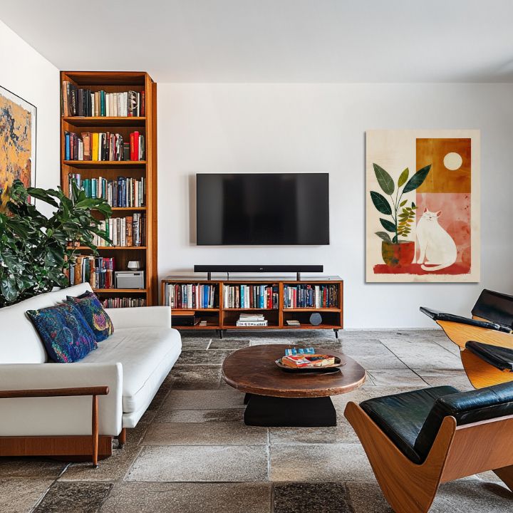 Slika na platnu - Cat zen - slika 3