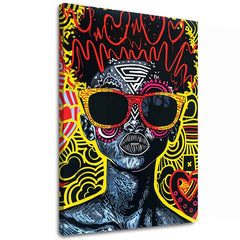 Slika VIBRANT SHADES | Italijansko platno | različne dimenzije