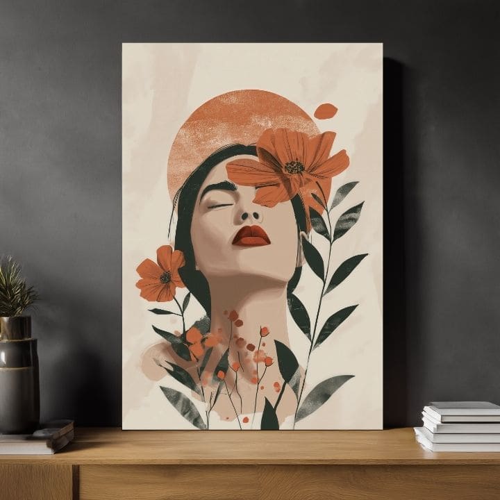 Slika BLOOMING SOUL | Italijansko platno
