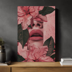 Slika FLORAL LIPS | Italijansko platno