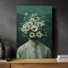Slika FLOWER HEAD | Italijansko platno