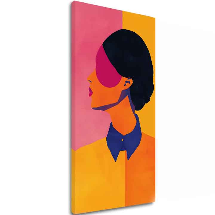 Slika VIBRANT SILHOUETTE | Italijansko platno - slika 2