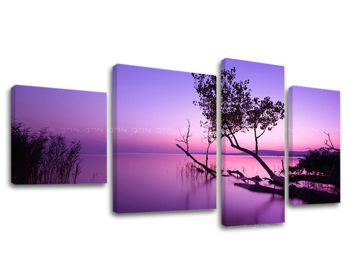 Slika na platnu WEST SLNKA 90x50 cm