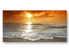 Stenska slika PANORAMA WEST SLNKA 40x80 cm