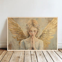Slika na lesu - Golden messenger of paradise