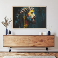 Podoba na drevesu - Kristusova luč v temi