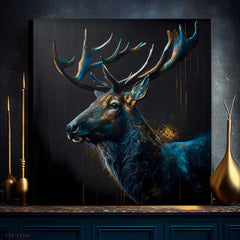 Dekorativna slika na platnu - PREMIUM ART - Peaceful Forest Guardian - slika 3