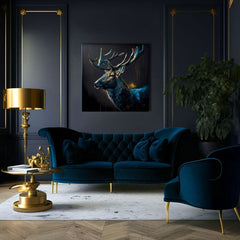 Dekorativna slika na platnu - PREMIUM ART - Peaceful Forest Guardian