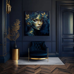 Sodobne slike na platnu - Feminine Grace in Motion