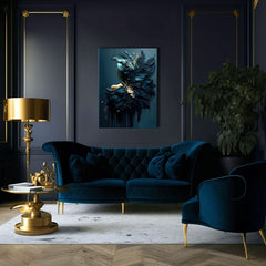 Sodobne slike na platnu - Feminine Touch of Angelic Beauty