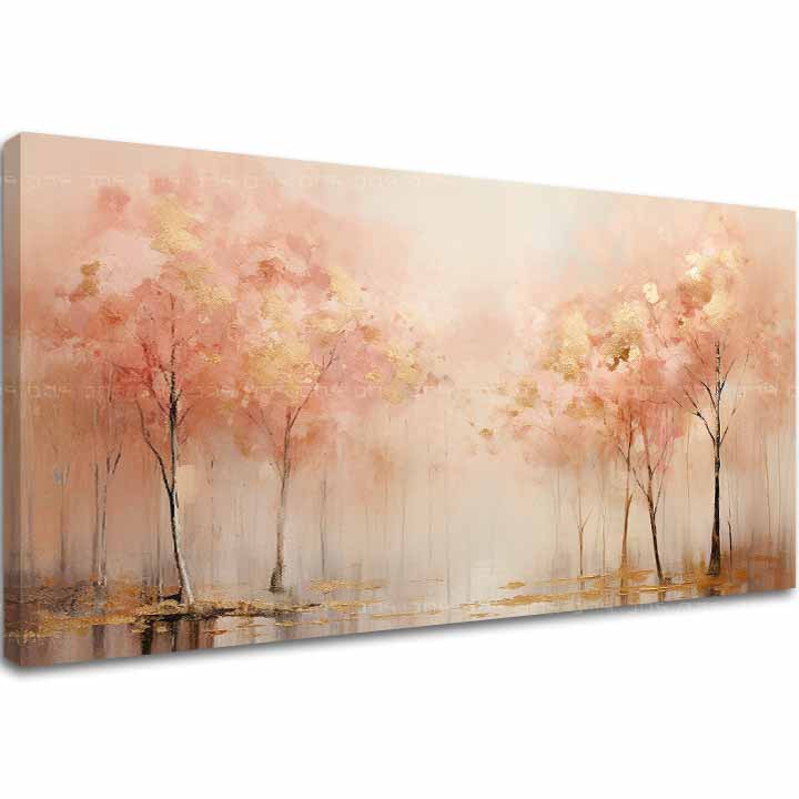 Strukturirana slika Sprehod skozi mirno naravo - PREMIUM ART | različne velikosti