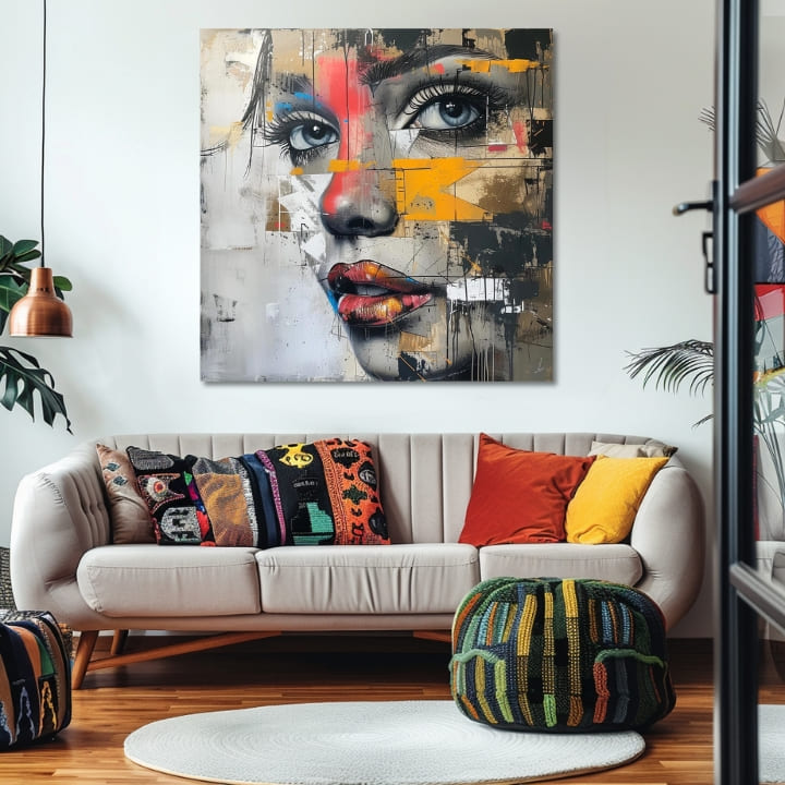 Elegantna podoba ženske Obisk iz prihodnosti