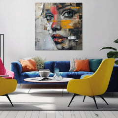 Elegantna podoba ženske Obisk iz prihodnosti