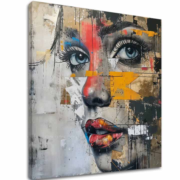 Elegantna podoba ženske Obisk iz prihodnosti