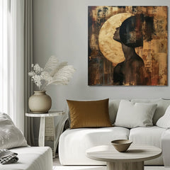 Elegantna podoba ženske Moon Reflection