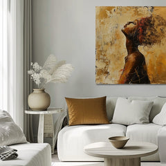 Elegantna podoba ženske Skrito v mislih