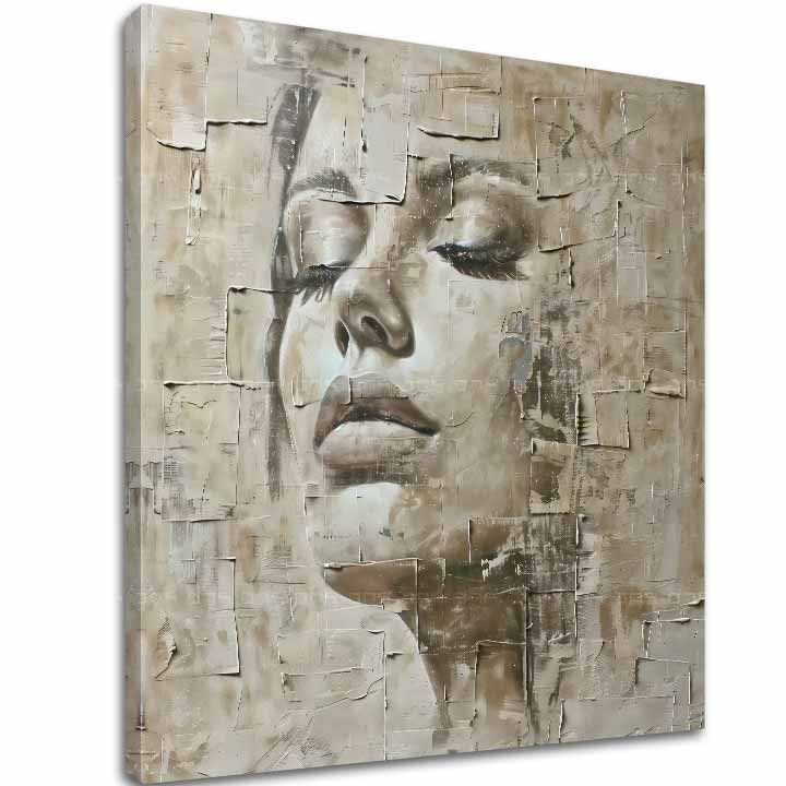 Elegantna podoba ženske boginje miru