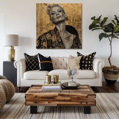 Elegantna podoba ženske Samozavest