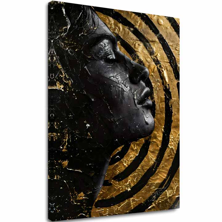 Elegantna podoba ženske Skrivnost noči