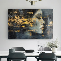 Elegantna podoba ženske Skrivnostni neznanec