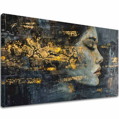 Elegantna podoba ženske Skrivnostni neznanec