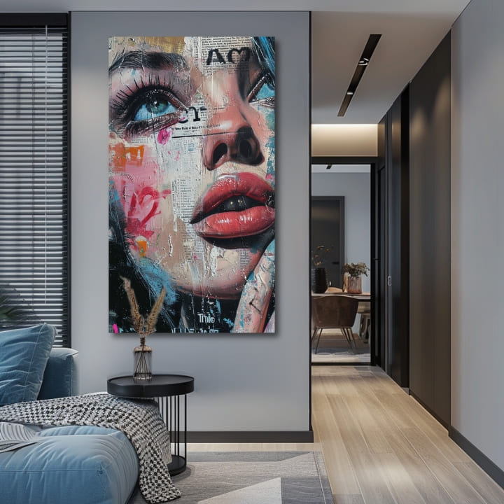 Elegantna podoba ženske Barve ulice