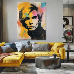 Slika ANDY WARHOL - Colours of the Pop Revolution | 100 % izvirni akril poslikan