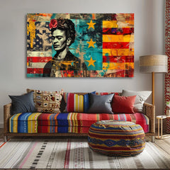 Slika FRIDA KAHLO - Kulturna referenca | dokončano z roko umetnika