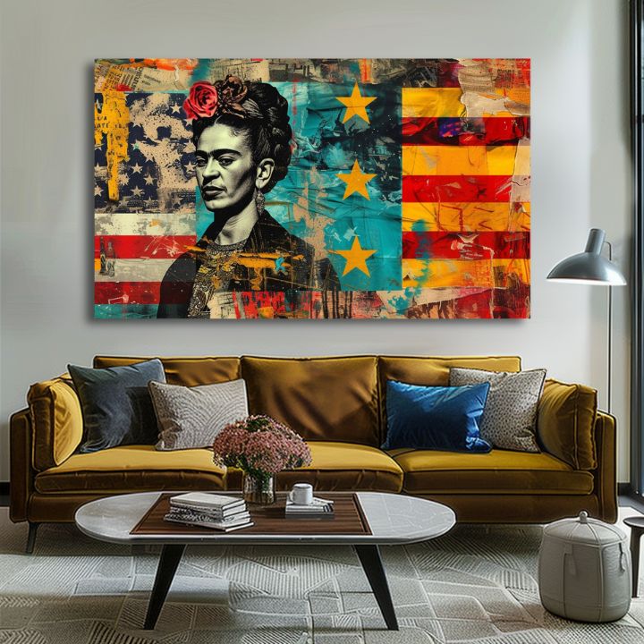 Slika FRIDA KAHLO - Kulturna referenca | 100 % izvirni akril