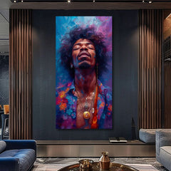 Slika JIMI HENDRIX - Eksplozija harmonije | 100 % izvirni akril poslikan