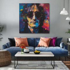 Slika John Lennon - Barvite domišljije | 100 % originalna akrilna slika