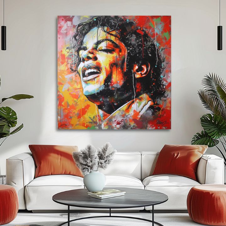 Slika Michael Jackson - Glas generacij | 100 % originalna akrilna slika