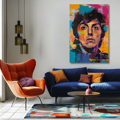 Slika Paul McCartney - Beatles Genius | 100 % originalna akrilna slika