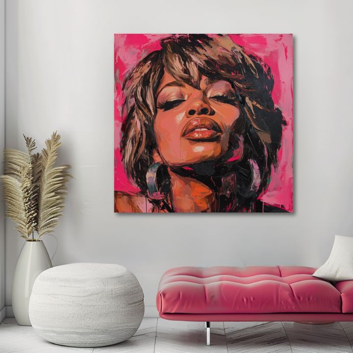 Slika TINA TURNER - Queen of Rock | dokončano z roko umetnika