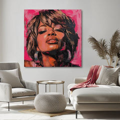 Slika TINA TURNER - Queen of Rock | dokončano z roko umetnika - slika 3