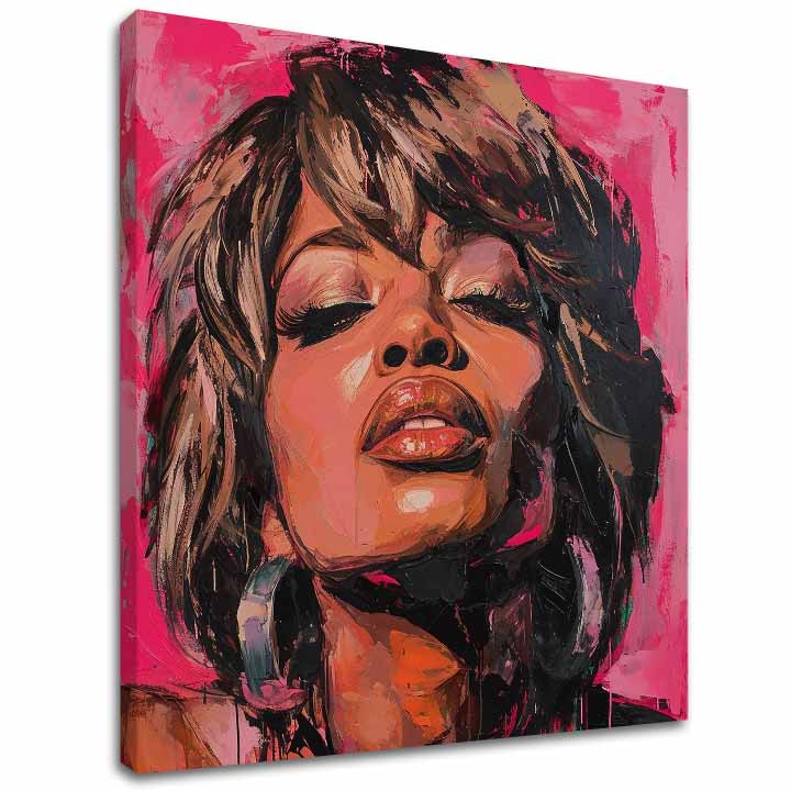 Slika TINA TURNER - Queen of Rock | dokončano z roko umetnika - slika 2