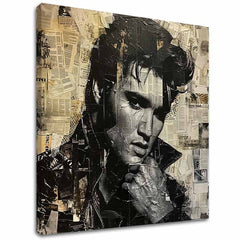 Elvis Presley - Rock Genius Painting | 100 % originalna akrilna slika