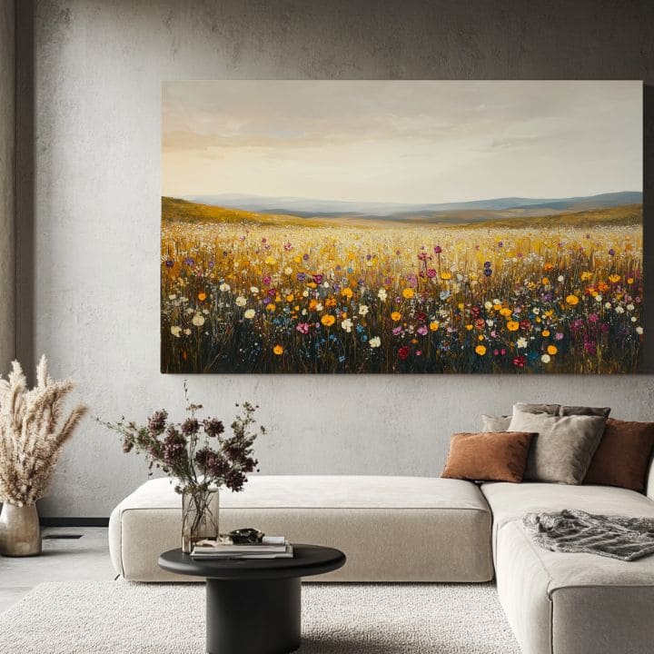 Slikarstvo Skrivnost somraka | 100 % originalna akrilna poslikava